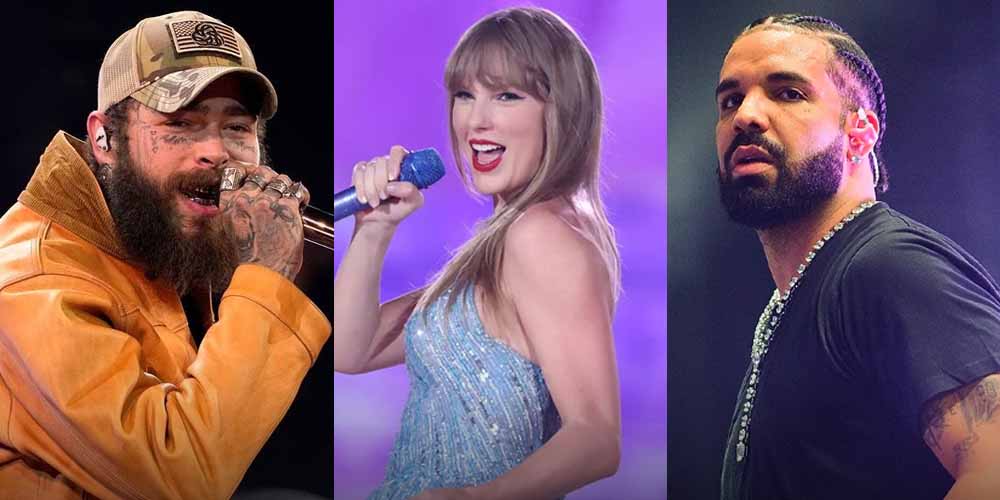 Post Malone, Taylor Swift, & Drake All With Strong Odds To Perform SB60 Halftime Show